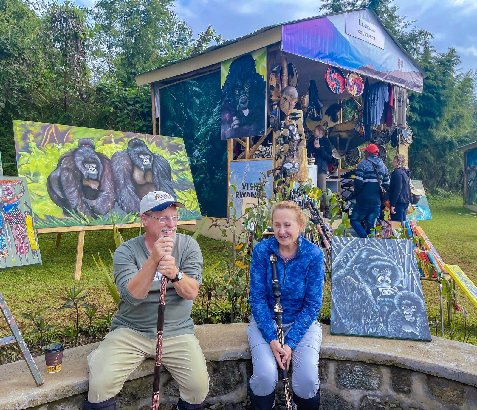 Couple Volunteering in Community